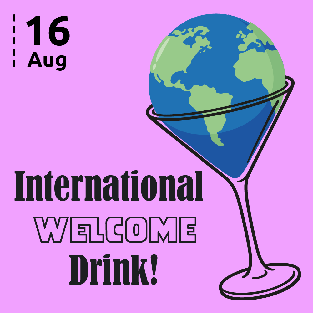 International Welcome Day drink